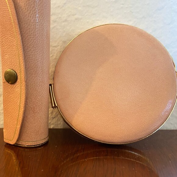 Vintage pink Italy compact/lipstick & SEALED Christian Dior 1970s?MISS DIOR 6ml - Picture 3 of 10